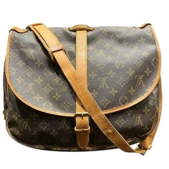 Louis Vuitton Pre-owned Vintage Monogram Schoudertas - Dames - Pre-owned - Bruin - Maat: ONE Size