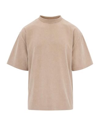 Axel Arigato Dark Beige Solid T-Shirt