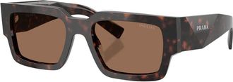 Prada Sunglasses, unisex, Brown, Size: 54 MM Prb17S Sunglasses