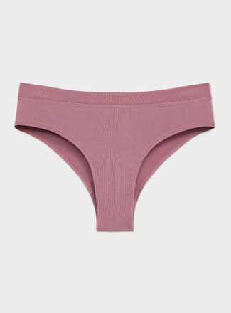 Miiyu Womens Stretch ultra-comfortable Brazilian panty Organic cotton & TENCEL TM modal