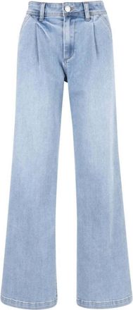Kut from the Kloth Womens Pleat Front High Rise Wide Leg Jeans In Notem