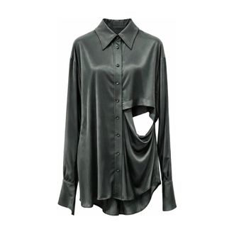 Andrea Ya'aqov Donna, Camicette, Verde, S, new