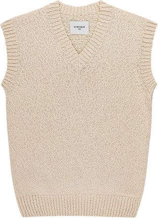 Circolo 1901 Sweaters - Heren - Spencers - Bruin - M - Truien & Vesten