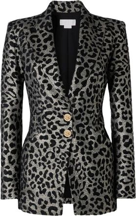 Genny Jassen Gouden - Dames - Blazers - Veelkleurig - XL - Jassen