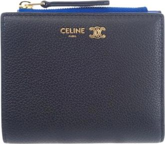 Celine Pre-owned Flap Wallet - Dames - Vintage Accessoires - Zwart - ONE Size - Leer - Vintage