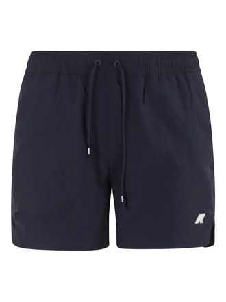 K-Way Zwembroek met logopatch - Blauw