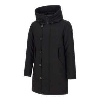 Peuterey Down Coats, male, Black, XL, Kasa Ki03 Parka