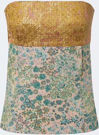 Dries Van Noten Bustier in jacquard