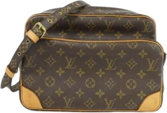 Louis Vuitton Pre-owned Cross Body Bags, female, Brown, Size: ONE SIZE Pre-owned Monogram Shoulder Bag
