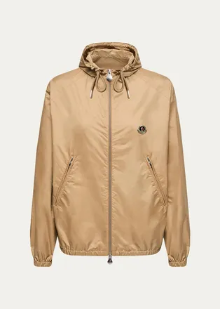 Moncler Hooded Wind-Resistant Jacket
