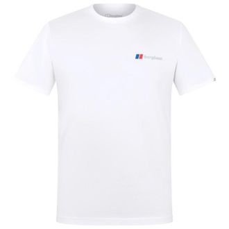 Berghaus Front & Back Tee T-Shirt f&uuml;r Herren | wei&szlig;