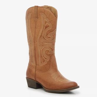 Matisse Footwear Legend Womens Brown Mid-Calf Western Boots HTAT1429