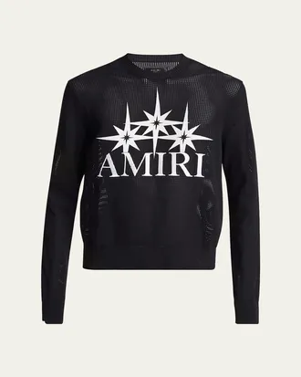 Men's Amiri Crew Neck Sweaters - up to −74% | Stylight