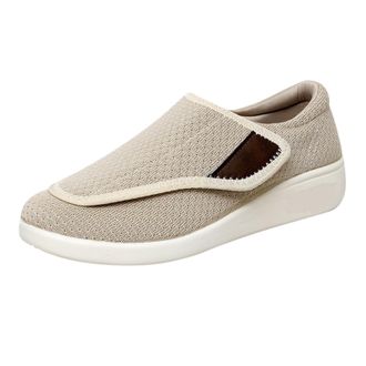 Generic Spring and Autumn Mom Shoes Mesh Breathable Casual Shoes Fashion Slope Heel Comfortable Walking Shoes Large Size Mens Casual Dress Shoes Size 13 (Yell