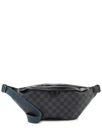 Louis Vuitton Black Damier Graphite Discovery Bumbag (Authentic Pre-Loved)