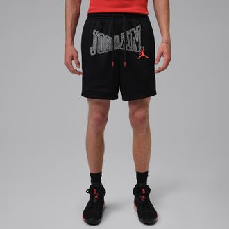 Nike Jordan Mens Jordan Brooklyn 7 Mesh Shorts in Black | IR1485-010