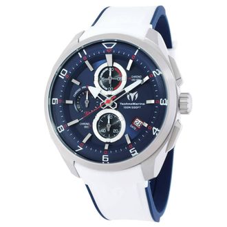 Technomarine Ocean Chronograph Quartz Blue Dial Mens Watch TM-318135