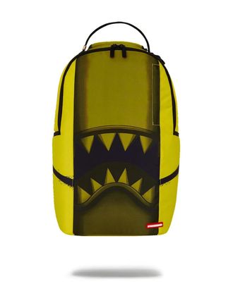 Sprayground Happy Shark Smile DLXSR B6824 Backpack Unisex Large Yellow Bag GBS88