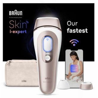 Braun PL7147 Epilatore Luce Pulsata 400.000 Impulsi 10 Livelli Intensita Accessori