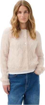 Part Two Cardigan - Dames - Truien - Beige - Maat: XL