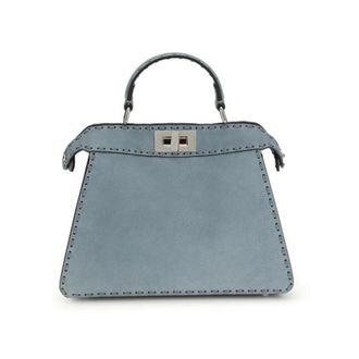 Fendi Bos Taurus Shoulder Bag - female - Fendi - Handbags - Blue - ONE SIZE - Bags