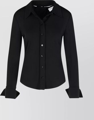 Sportmax candido viscose polo shirt