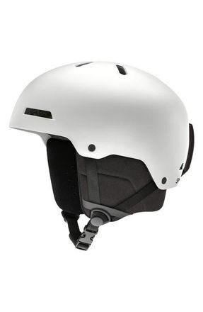 Smith Rodeo Snow Helmet with MIPS Round Contour Fit in Matte White at Nordstrom, Size Large
