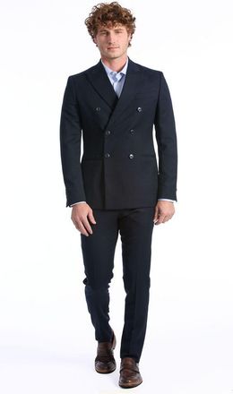 Baldinini Wool Two-Piece Mens Suit