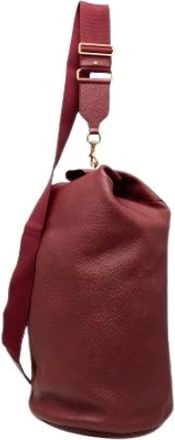 Gucci unisex, Pre-owned, Rood, Maat: ONE Size Leer