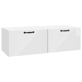 vidaXL Mueble Para Tv De Pared Brillante 98 X 41 X 30 Cm Vidaxl