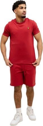 Lyle & Scott Sport Set - Heren - Trainingspakken - Rood - S - Katoen - Fitness