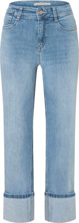 MAC Broeken Regular-fit-Jeans MAC LAURA, Damen, Gr. 34, N-Gr, calm light blau used, Denim/Jeans, Obermaterial: 91% Baumwolle, 7% Elastomultiester, 2% Elasthan, re