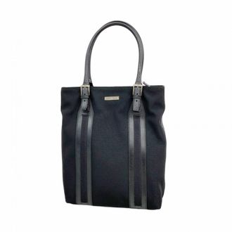 Gucci Black Nylon Tote Bag (Pre-Owned)