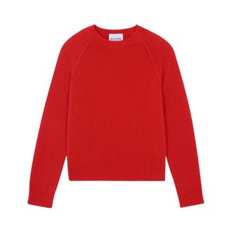 Kujten Kujten, Truien & Vesten, Dames, Rood, 3Xs, Wol, Nimbus Sweater