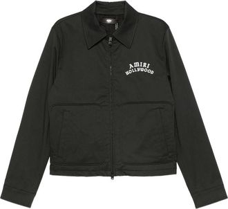 Amiri Logo-detail Zip-up Jacket