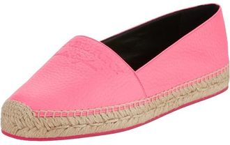 Burberry Pink Leather Espadrilles Size 36
