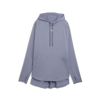 Puma Felpa con cappuccio MODEST da donna, Abbigliamento, Grigio, XXL
