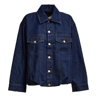 7 For All Mankind Denim Shirts, female, Blue, Size: S Denim Jackets