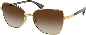 Ralph Lauren RA4146 900413 Womens Sunglasses Gold Size 58