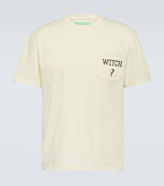 【関税&送料込】JW ANDERSON T-shirts and Polos White Printed polo cotton shirt in white - JW Anderson | Mytheresa