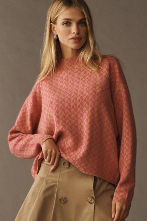 Maeve The Carys Mock-Neck Sweater by Maeve