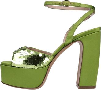Roberto Festa Milano Mujer, Zapatos, Verde, Talla: 38 EU