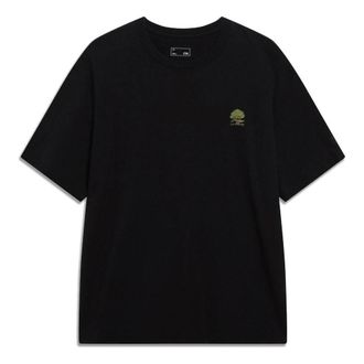 Li-Ning Small Tree Graphic T-shirt Black AHST183-4
