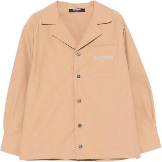 Balmain Shirt With Embroidered Pocket