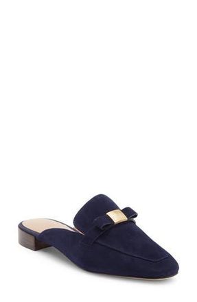 Cole Haan Pasha Bow Mule in Midnight Moon Suede at Nordstrom Rack, Size 10