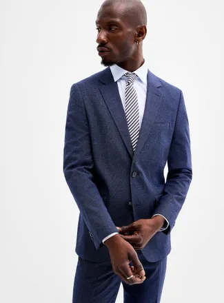 HUGO BOSS Mens Arti blueberry suit jacket Extra slim fit