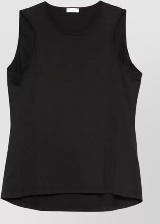 Roberto Collina cotton tank top round neck sleeveless