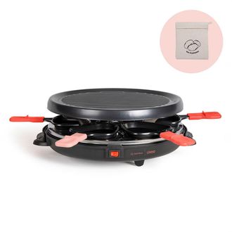 Livoo M&aacute;quina De Raclette Para 6 Personas 800w. - Doc307 - Livoo