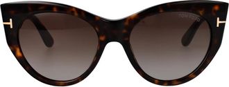 Tom Ford Kristen-02 Zonnebril - Dames - Zonnebrillen - Veelkleurig - 54 MM - Accessoires