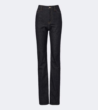 Balenciaga Jeans slim de tiro alto